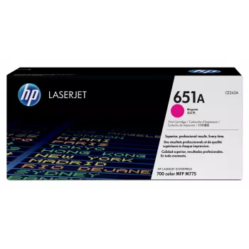 HP 651A Magenta originaalne LaserJet toonerikassett, 16000 lehekülge, Magenta, 1 tk
