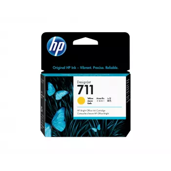 HP 711 29 ml kollane DesignJet tindikassett