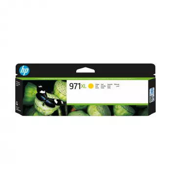 HP 971XL suure tootlikkusega kollane originaal tindikassett, kollane, 1 tk, 6600 lehekülge