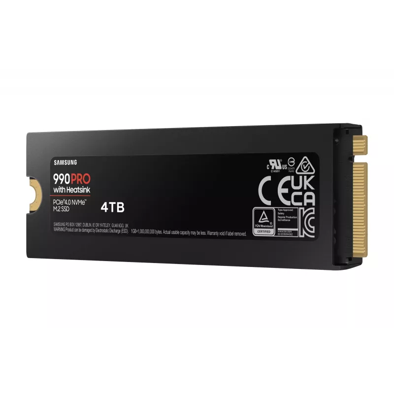 SSD-ketas Samsung 990 Pro 4 TB M.2 PCI Express 4.0 NVMe V-NAND TLC