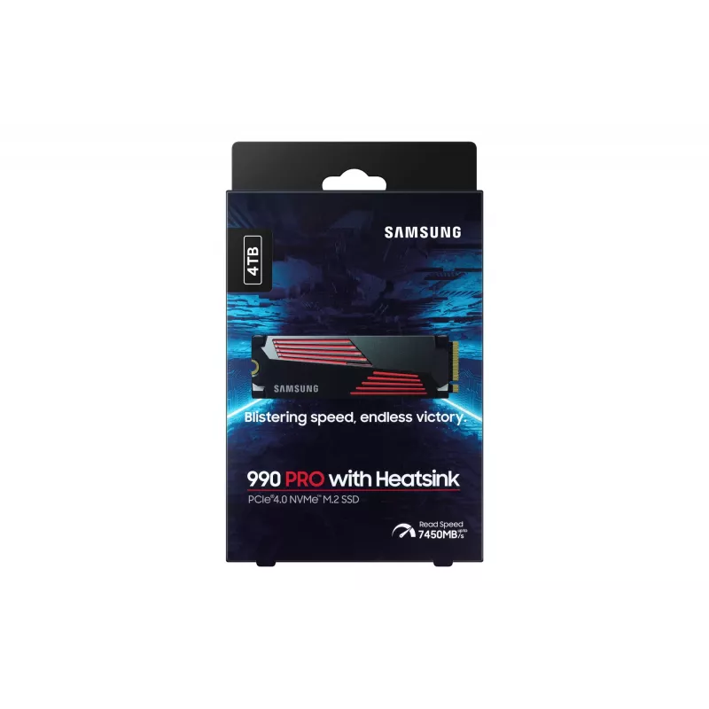 SSD-ketas Samsung 990 Pro 4 TB M.2 PCI Express 4.0 NVMe V-NAND TLC