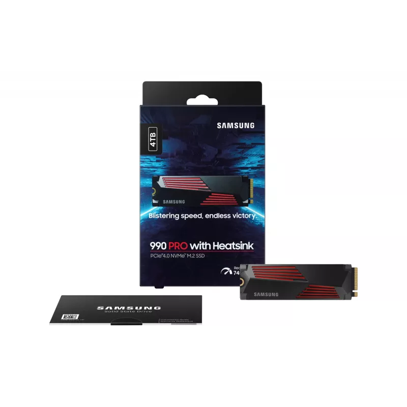 SSD-ketas Samsung 990 Pro 4 TB M.2 PCI Express 4.0 NVMe V-NAND TLC