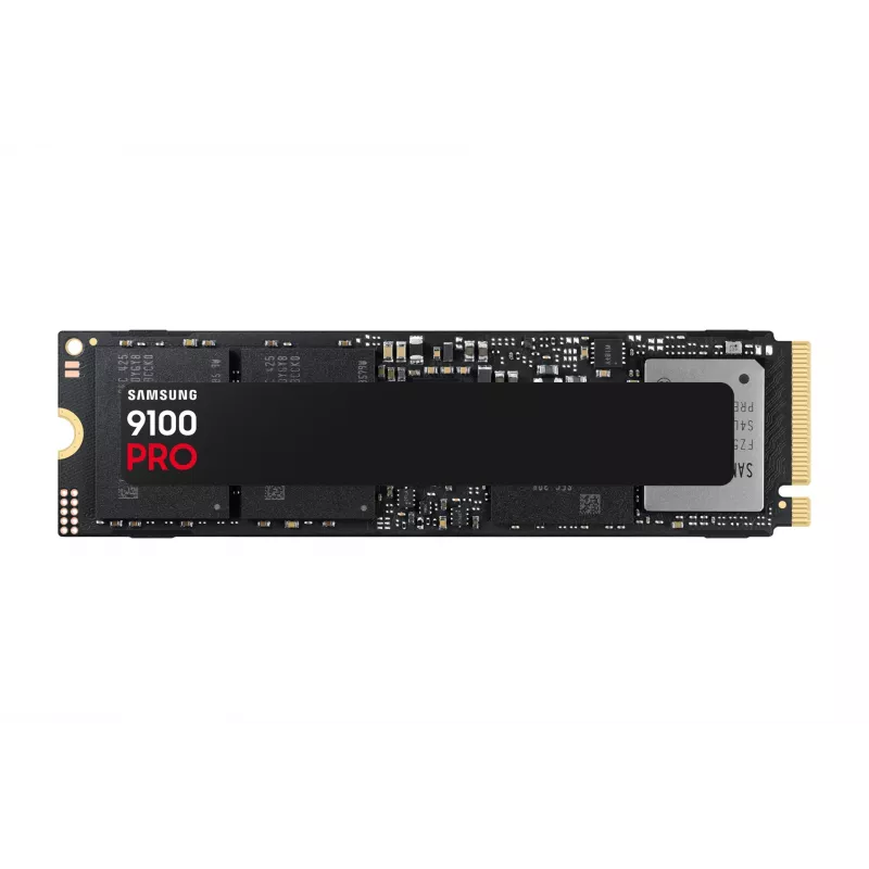 M.2 NVMe SSD Samsung 9100 PRO 1 TB, PCIe 5.0, 2280, lugemiskiirus 14700 MB/s, kirjutamiskiirus 13300 MB/s
