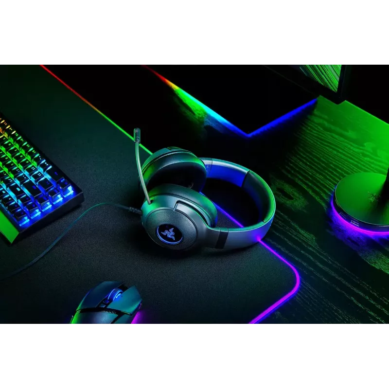 RAZER Peakraav Kraken V3 X - Stereo - USB Type A - Must