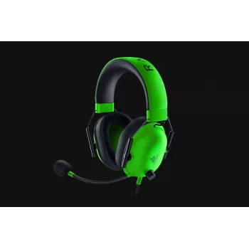 Juhtmega mängupeakomplekt Razer BlackShark V2 X — ümberkõrvaklapid, 3,5 mm, 1,3 m kaabel, TriForce draiverid, virtuaalne ümbritsev heli