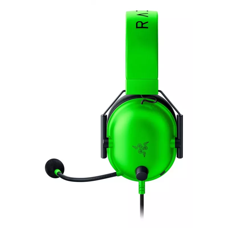 Juhtmega mängupeakomplekt Razer BlackShark V2 X — ümberkõrvaklapid, 3,5 mm, 1,3 m kaabel, TriForce draiverid, virtuaalne ümbritsev heli