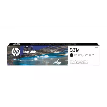 HP 981A Must originaalne PageWide kassett, must, 1 tk, 6000 lehekülge