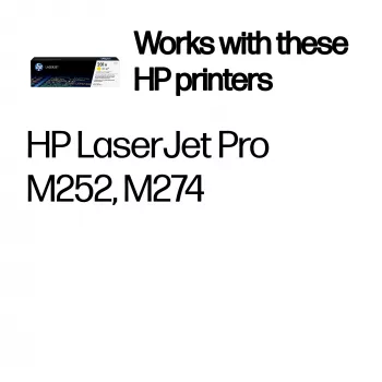 Tonerikassett HP CF402A 201A 1400 lehekülge Kollane