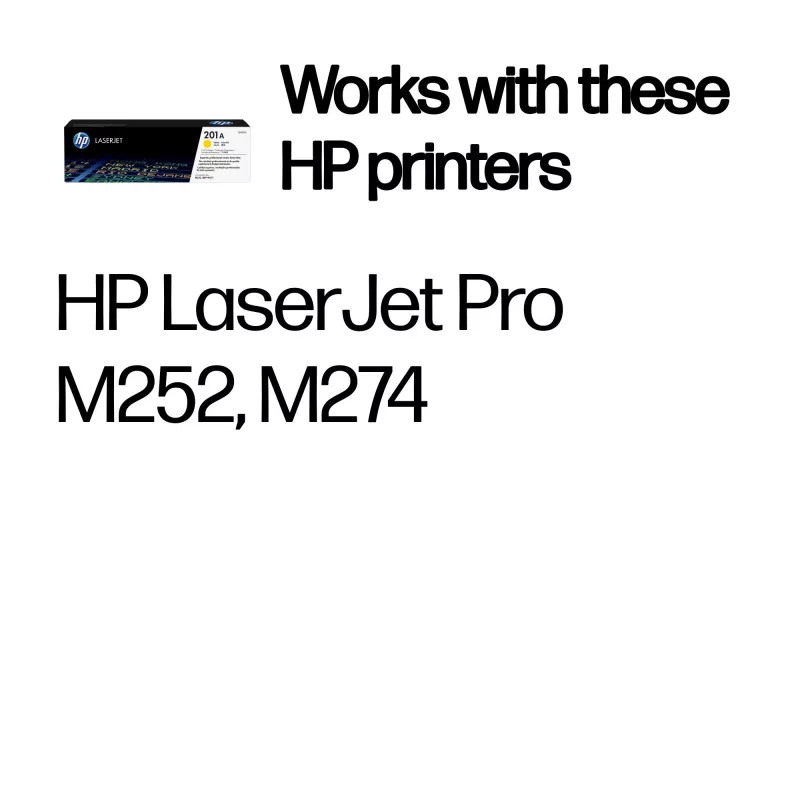 Tonerikassett HP CF402A 201A 1400 lehekülge Kollane