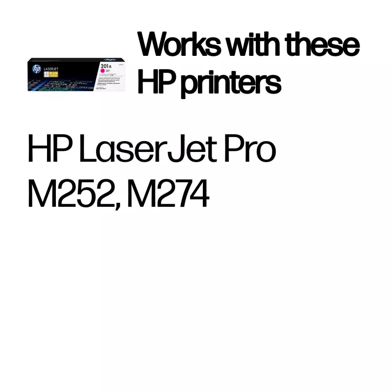 HP 201A Magenta originaalne LaserJet toonerikassett