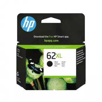 HP 62XL suure tootlusega must originaalne tindikassett, must, 1 tk, 600 lehekülge