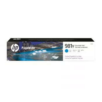 HP 981Y eriti suure tootlusega tsüaan originaal PageWide kassett