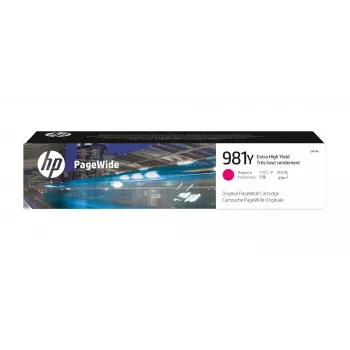 HP 981Y eriti suure tootlikkusega magenta originaalne PageWide kassett