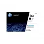 HP 26X High Yield musta originaal LaserJet toonerikassett, 9000 lehekülge, must, 1 tk