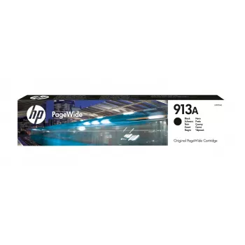 HP 913A Must originaalne PageWide kassett, Must, 1 tk, 3500 lehekülge