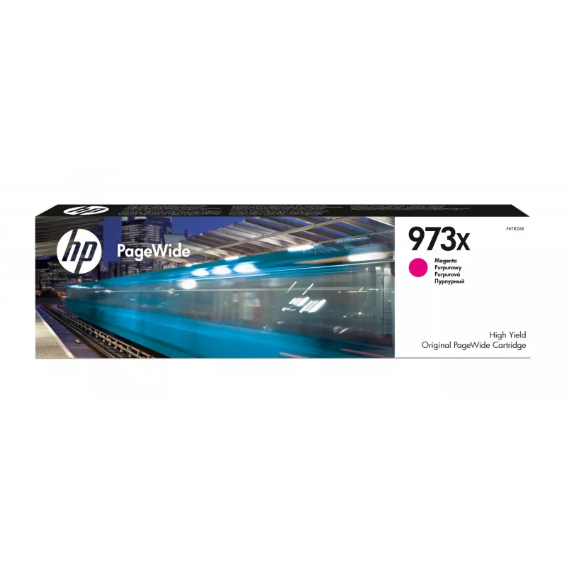 HP 973X suure tootlusega magenta originaal PageWide kassett, magenta, 1 tk, 7000 lehekülge