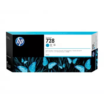 HP 728 300-ml tsüaan DesignJet tindikassett
