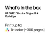 HP 304XL kolmevärviline originaalne tindikassett