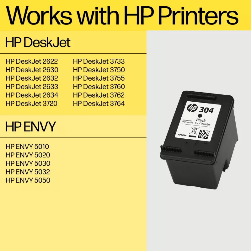 HP 304XL kolmevärviline originaalne tindikassett
