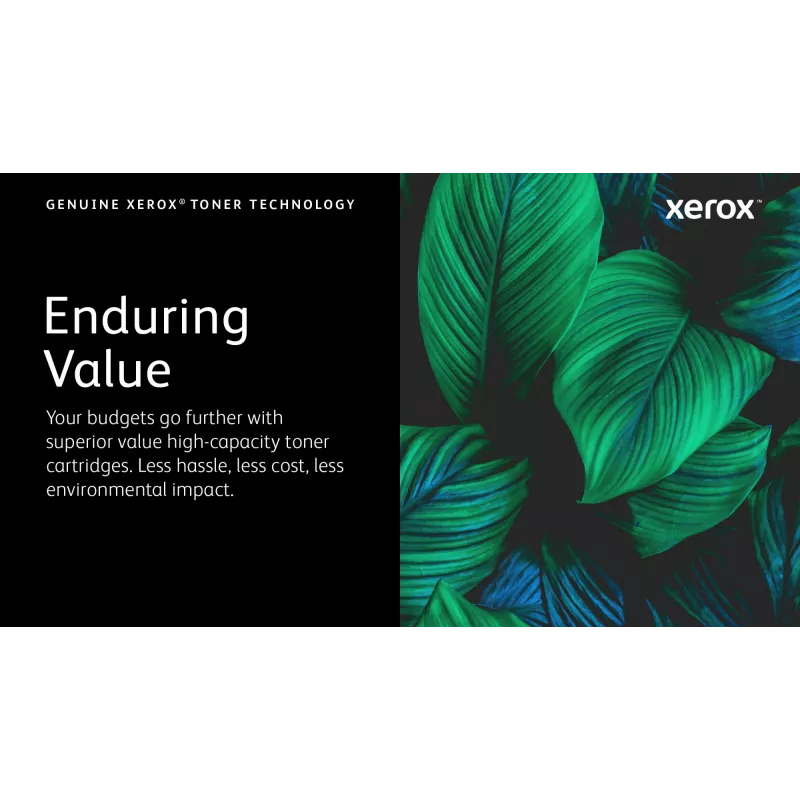Xerox Genuine ® C310 Color Printer/C315 Color Multifunction Printer tsüaani suure mahutavusega toonerikassett (5500 lehekülge) - 006R04365