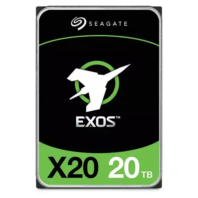 Seagate Enterprise Exos X20 sisemine kõvaketas 20 TB 7200 RPM 3.5 tolli Serial ATA III