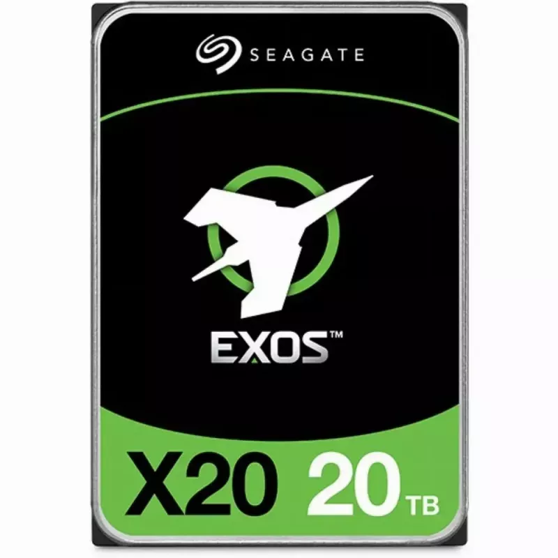 Seagate Enterprise Exos X20 sisemine kõvaketas 20 TB 7200 RPM 3.5 tolli Serial ATA III