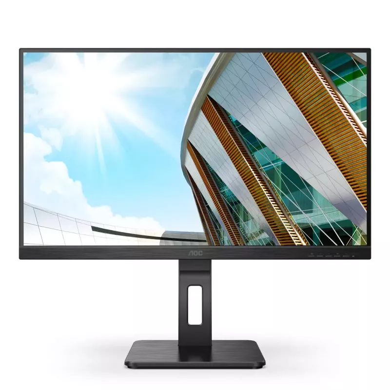 AOC U27P2CA arvutimonitor 68,6 cm (27 tolli) 3840 x 2160 pikslit 4K Ultra HD LED must