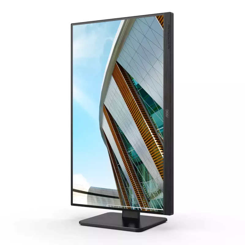 AOC U27P2CA arvutimonitor 68,6 cm (27 tolli) 3840 x 2160 pikslit 4K Ultra HD LED must
