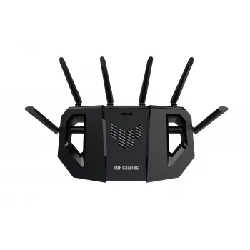 ASUS TUF Gaming BE6500 (TUF-BE6500) traadita ruuter 2.5 Gigabit Ethernet kaheribaline (2.4 GHz / 5 GHz) must