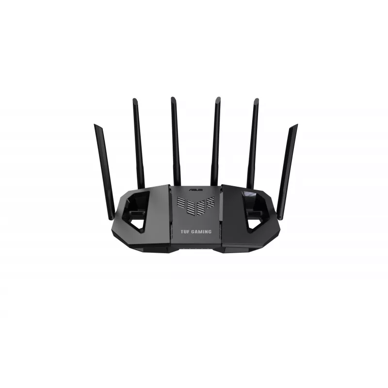 ASUS TUF Gaming BE6500 (TUF-BE6500) traadita ruuter 2.5 Gigabit Ethernet kaheribaline (2.4 GHz / 5 GHz) must