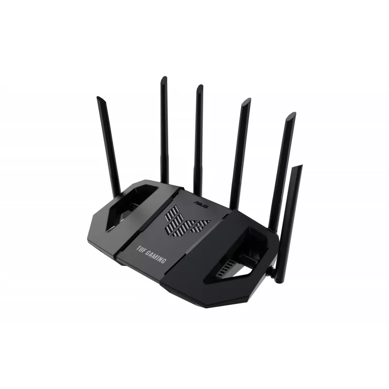 ASUS TUF Gaming BE6500 (TUF-BE6500) traadita ruuter 2.5 Gigabit Ethernet kaheribaline (2.4 GHz / 5 GHz) must