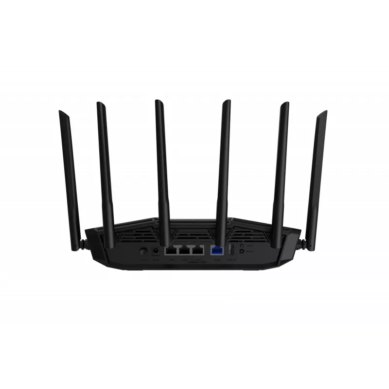 ASUS TUF Gaming BE6500 (TUF-BE6500) traadita ruuter 2.5 Gigabit Ethernet kaheribaline (2.4 GHz / 5 GHz) must
