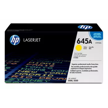 Tonerikassett HP 645A C9732A 10000 lehekülge Kollane