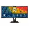 Philips 5000 seeria 34B1U5600CH/00 arvutimonitor 86,4 cm (34 tolli) 3440 x 1440 pikslit Wide Quad HD LCD must