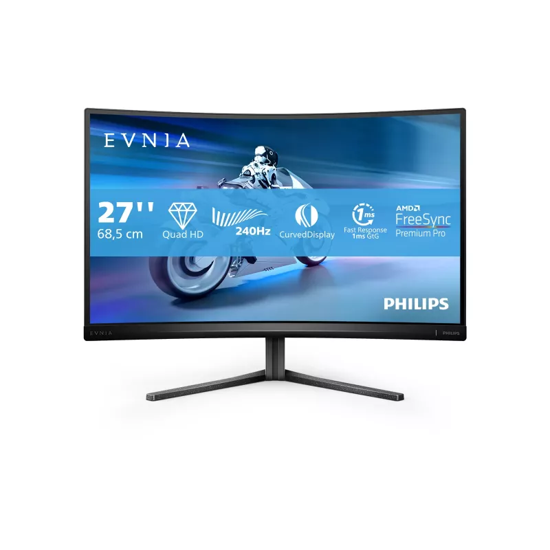 Philips 27M2C5500W/00 arvutimonitor 68,6 cm (27 tolli) 2560 x 1440 pikslit Quad HD LCD hall