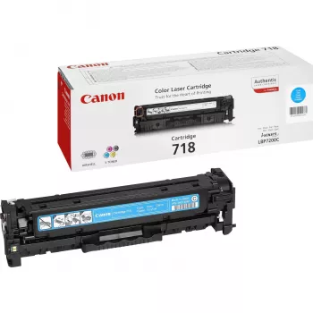 Canon CRG-718 C toonerikassett 1 tk Originaal tsüaan