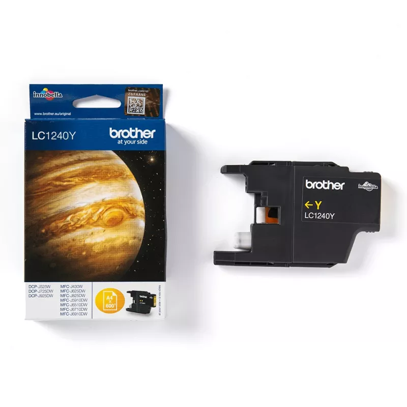 Brother LC-1240Y tindikassett 1 tk Originaal Kollane
