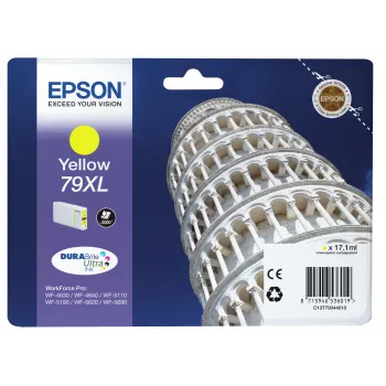 Tindiprinteri kassett Epson 79XL C13T79044010 Kollane