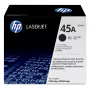 HP 45A must originaal LaserJet toonerikassett, 18000 lehekülge, must, 1 tk
