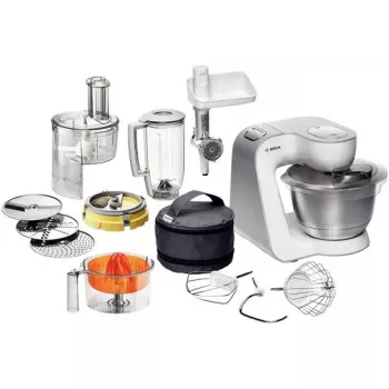 Bosch Styline köögikombain 900 W 3,9 L roostevaba teras, valge