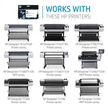 HP 72 130-ml tsüaan DesignJet tindikassett