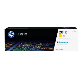 HP 201X High Yield kollane originaal LaserJet toonerikassett, 2300 lehekülge, kollane, 1 tk