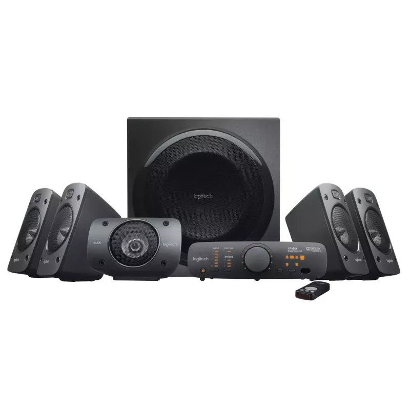 LOGITECH Z906 5.1 ümbritseva heli kõlarisüsteem