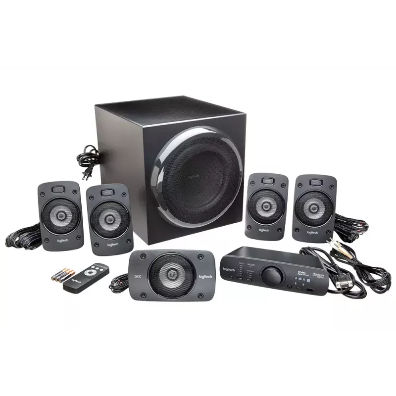 LOGITECH Z906 5.1 ümbritseva heli kõlarisüsteem