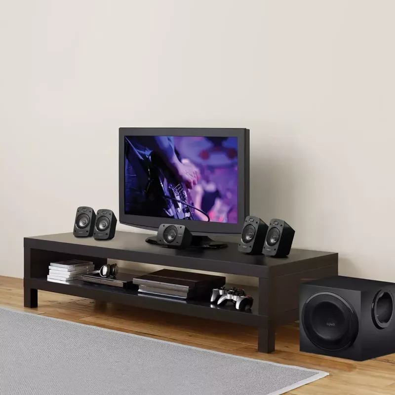 LOGITECH Z906 5.1 ümbritseva heli kõlarisüsteem