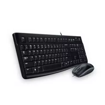 Klaviatuuri ja hiire komplekt Logitech Desktop MK120
