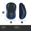 Logitech juhtmeta hiir sinine 910-002239