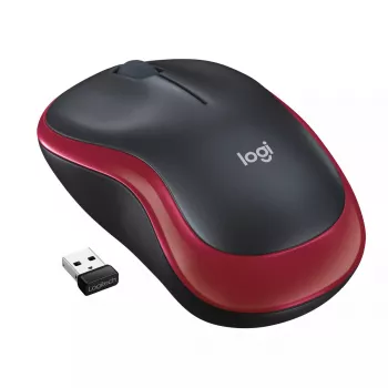Hiir Logitech M185 Wireless Red