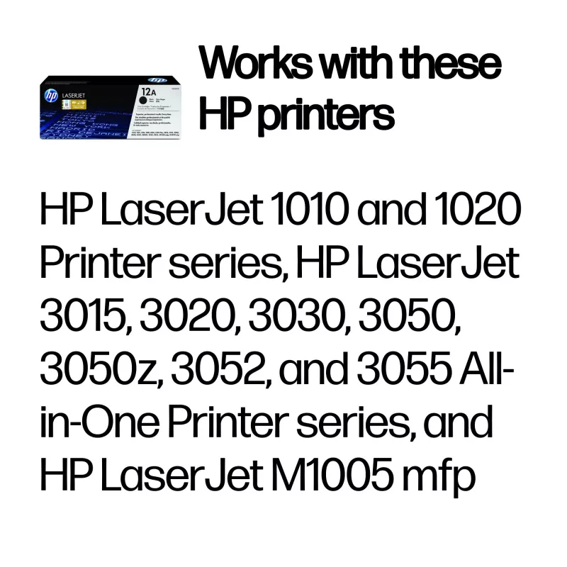 HP 12A must originaal LaserJet toonerikassett