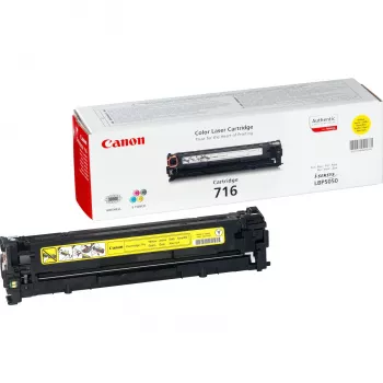 Canon 716 Y toonerikassett 1 tk Originaal Kollane